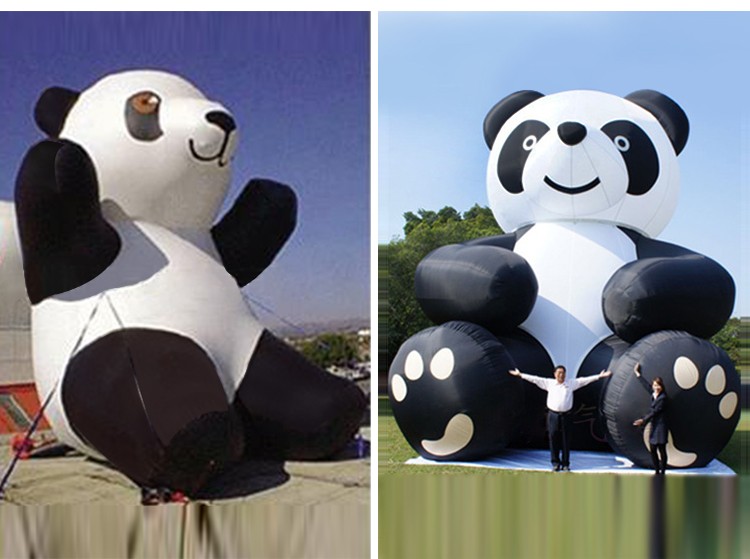 蒙山熊猫卡通气模